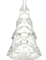 Clear Shimmer Christmas Tree Snowglobe