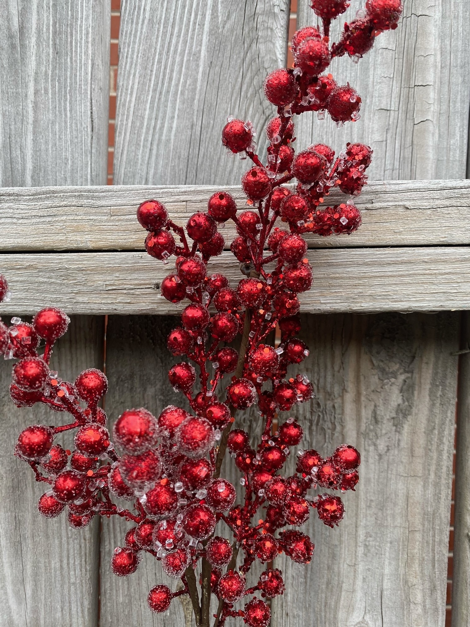 SIDEWALK SALE ITEM - Mini Decorative Red Berry Spray – Shop Whimsicality