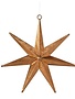 Copper Metal Star of Bethlehem