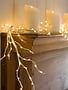 6' Indoor/Outdoor Battery Birch LED Garland