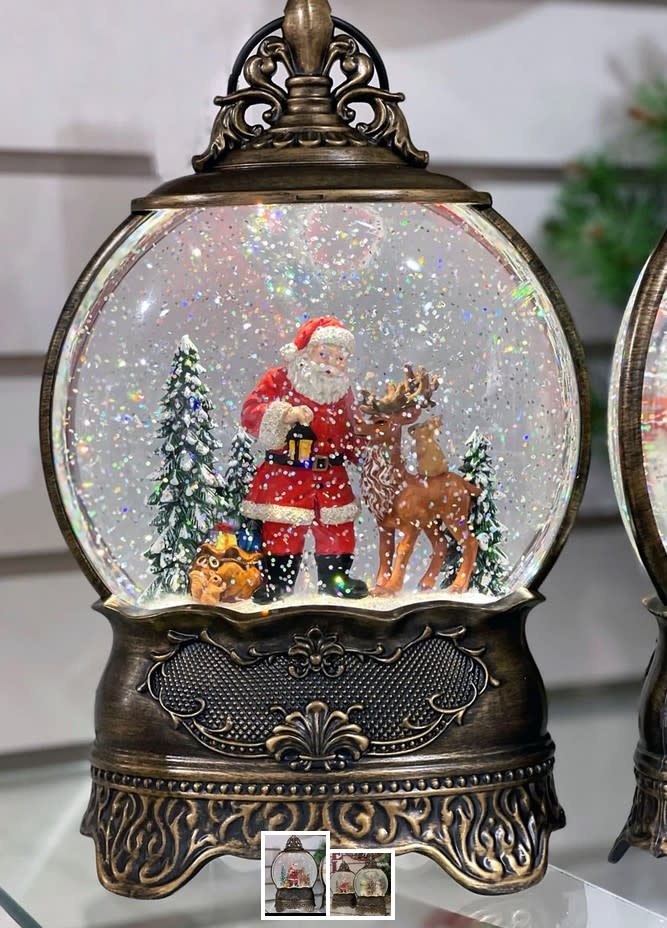 Vintage snow globes discount