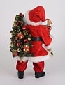 Karen Didion Lighted Good Tidings Santa