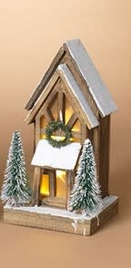 Battery Operated Alpine Village Piece (4-Styles)