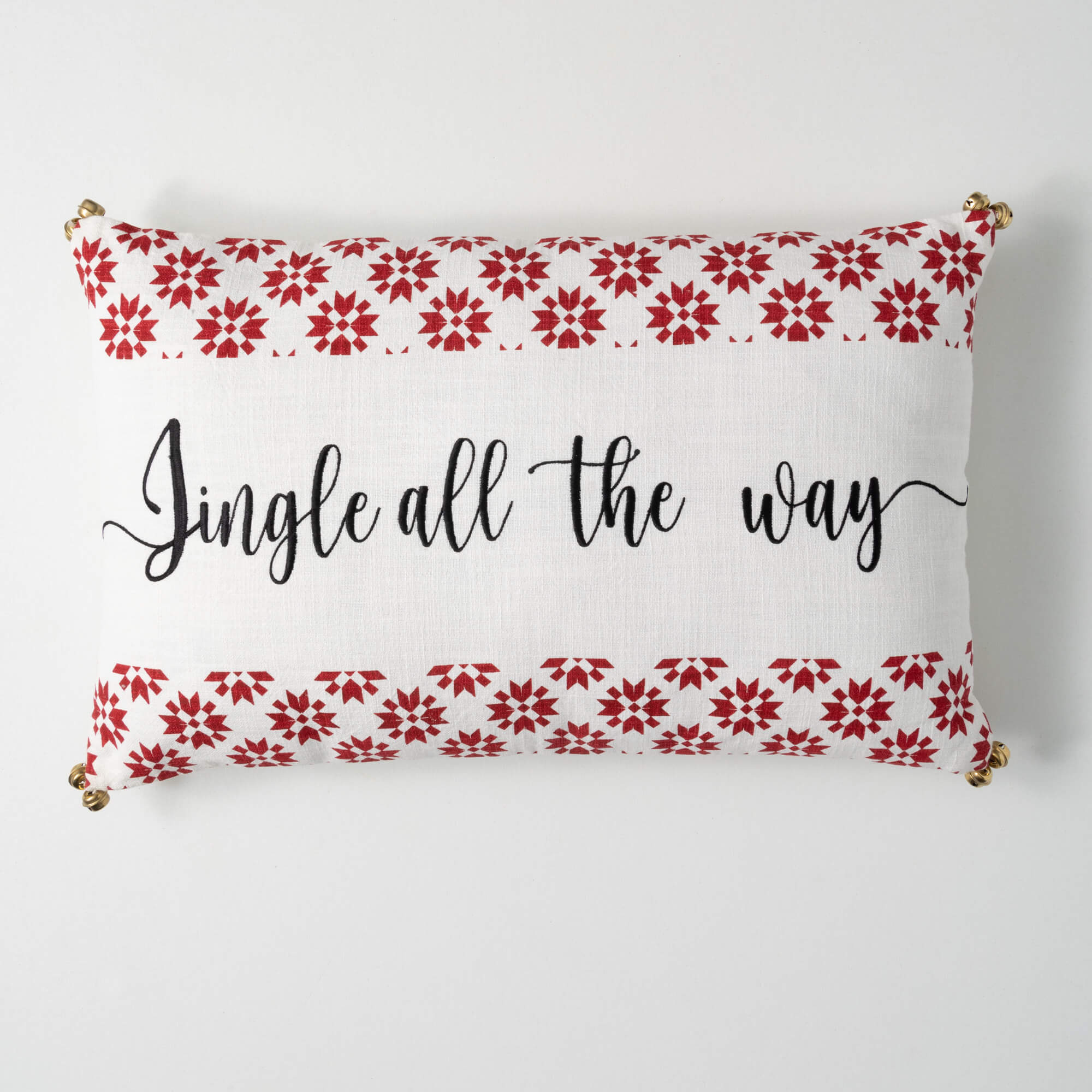 Jingle All the Way Holiday Pillow Holiday Christmas Pillows The
