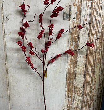 1/30 Branches with 14 heads Artificial Berries Branch Flowers