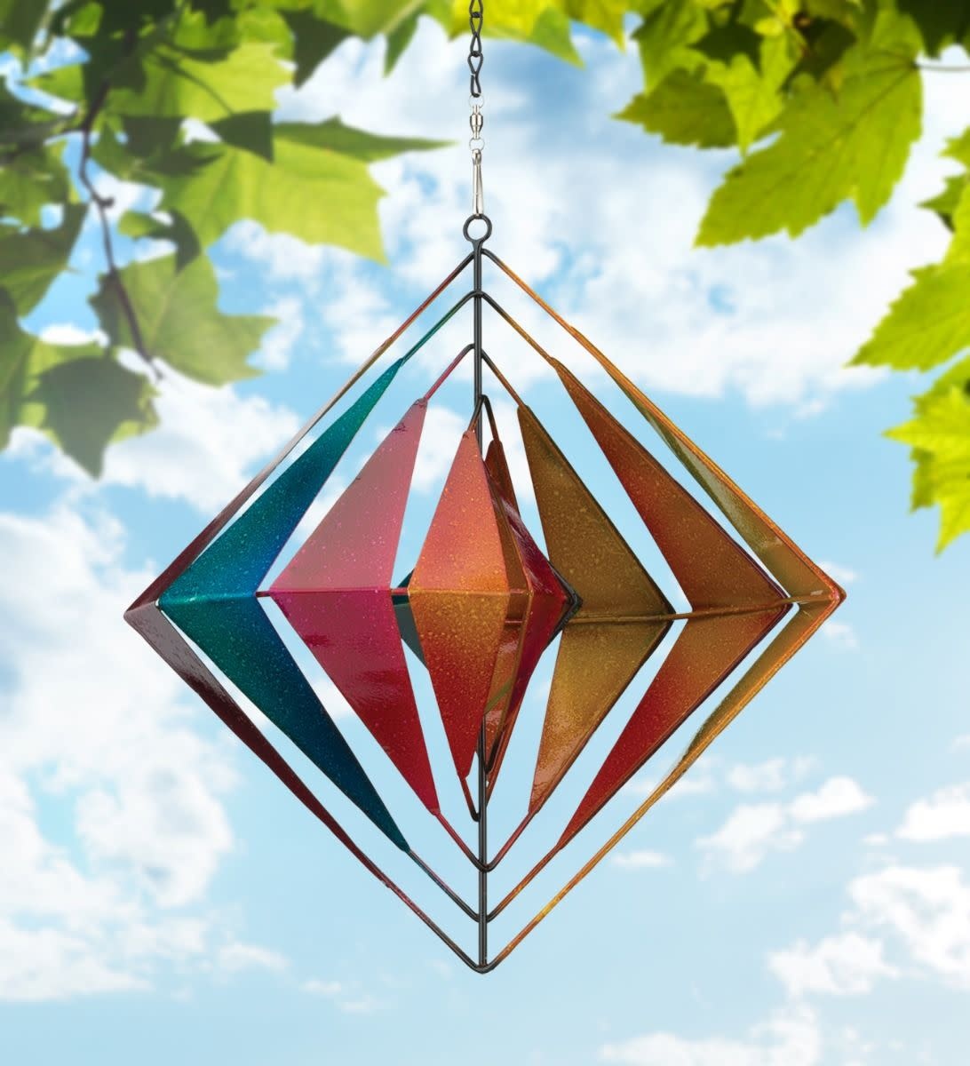 Hanging Illusion Diamond Wind Spinner