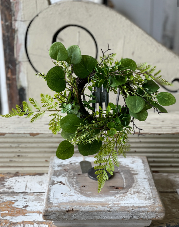 Mixed Eucalyptus Candle Ring