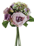 11" Hydrangea Rose Peony Bouquet