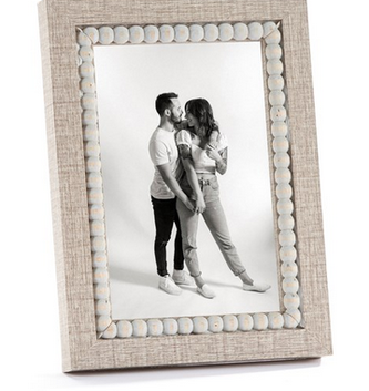 Brown Beaded Photo Frame (2-Sizes)