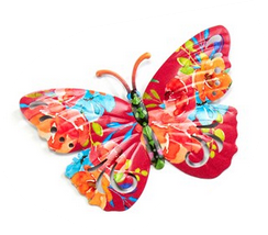 Mini Floral Metal Butterfly (4-Styles)