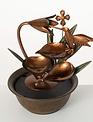 Tabletop Garden Hummingbird Fountain