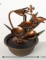 Tabletop Garden Hummingbird Fountain