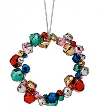 Jingle Bell Wreath Ornament