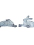 Set of 2 Relaxing Garden Bunnies