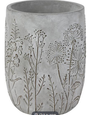 Textured Wildflower Vase  (3-Sizes)