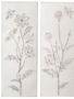 Embossed Bee & Floral Wall Decor (2-Styles)