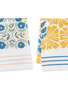 Wildflower Waffle Weave Tea Towel (2-Styles)