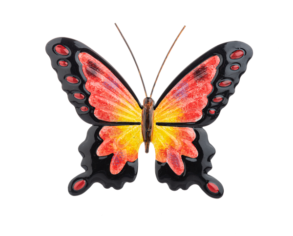 Small Bright Colored Metal Butterfly (6-Styles)