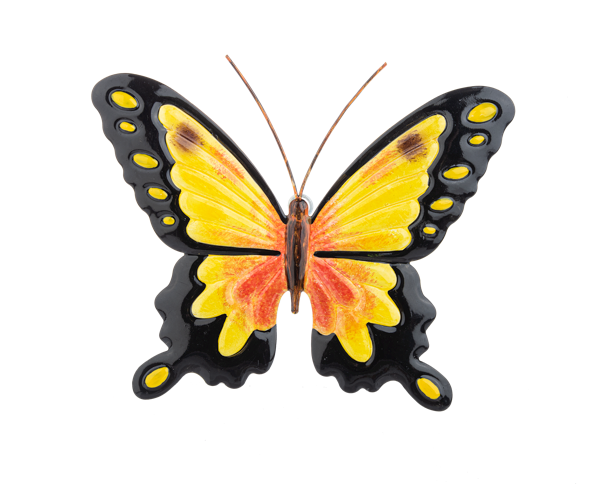 Small Bright Colored Metal Butterfly (6-Styles)