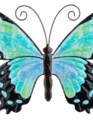 Large Bright Colored Metal Butterfly (3-Styles)