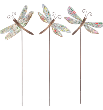 Layered Dragonfly Plant Pick (3-Styles)