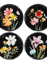 Set of 4 Slate Floral Meadow Coasters