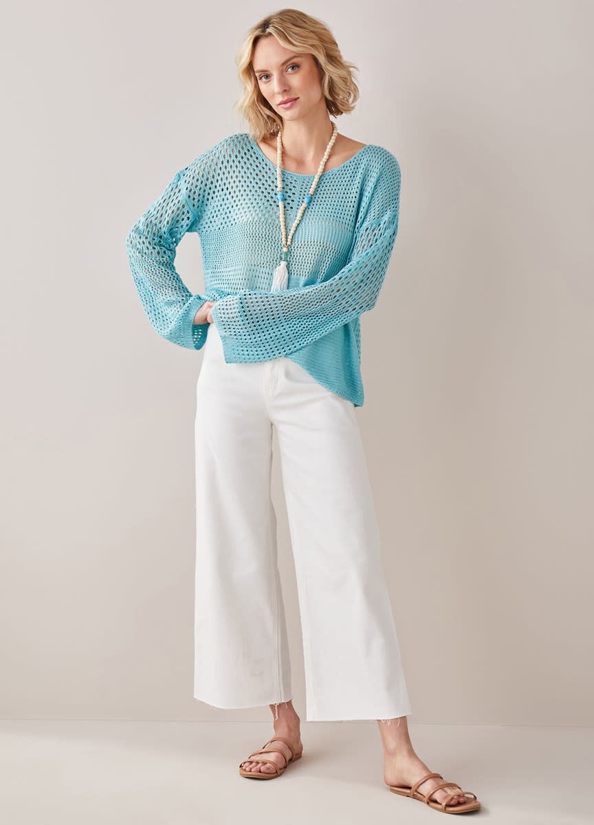 Charlie Paige Aria Scoop Neck Sweater By: Charlie Paige