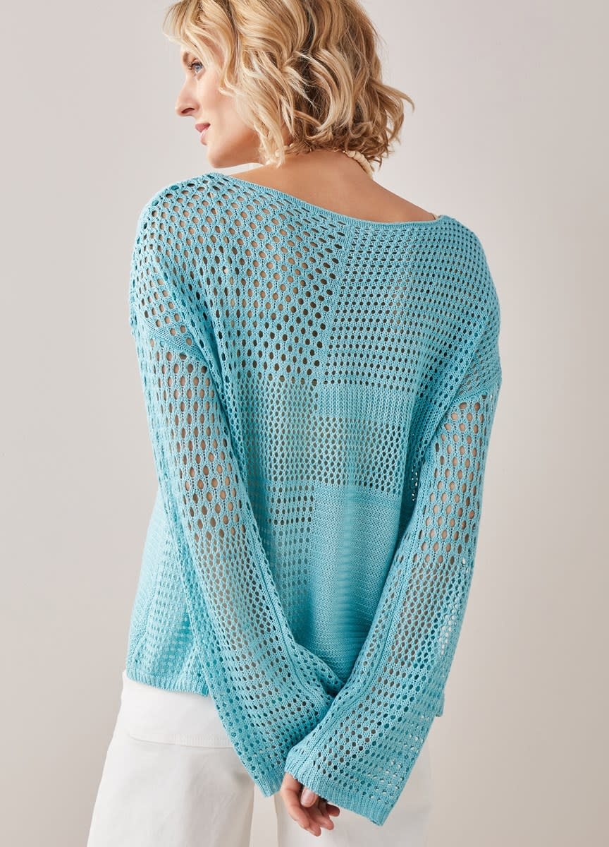 Charlie Paige Aria Scoop Neck Sweater By: Charlie Paige