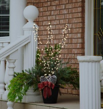 LED Cluster Twig Branch Lights
