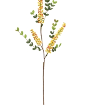 Mini Berry Branch with Foliage (2-Colors)