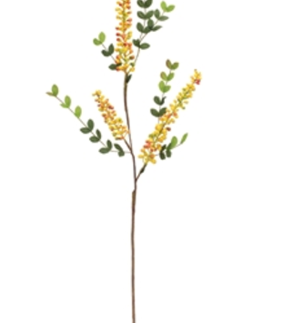 Mini Berry Branch with Foliage (2-Colors)