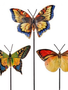 Metal Garden Butterfly Stake (3-Styles)