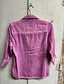 Stonewashed Shirt w/ Crinkle Fabric