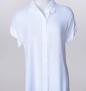 Short Sleeve Collared Shirt (2-Colors)