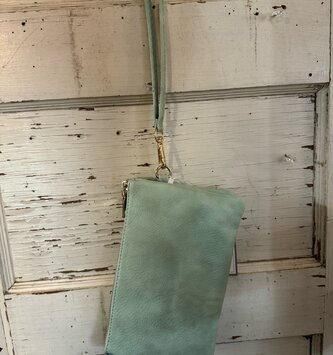 Riley 3 Compartment Crossbody Wristlet (4-Colors)