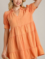 Umgee Three Tiered Summer Dress (3-Colors)