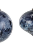 Large Glass Blue Marble Ornament (2-Styles)