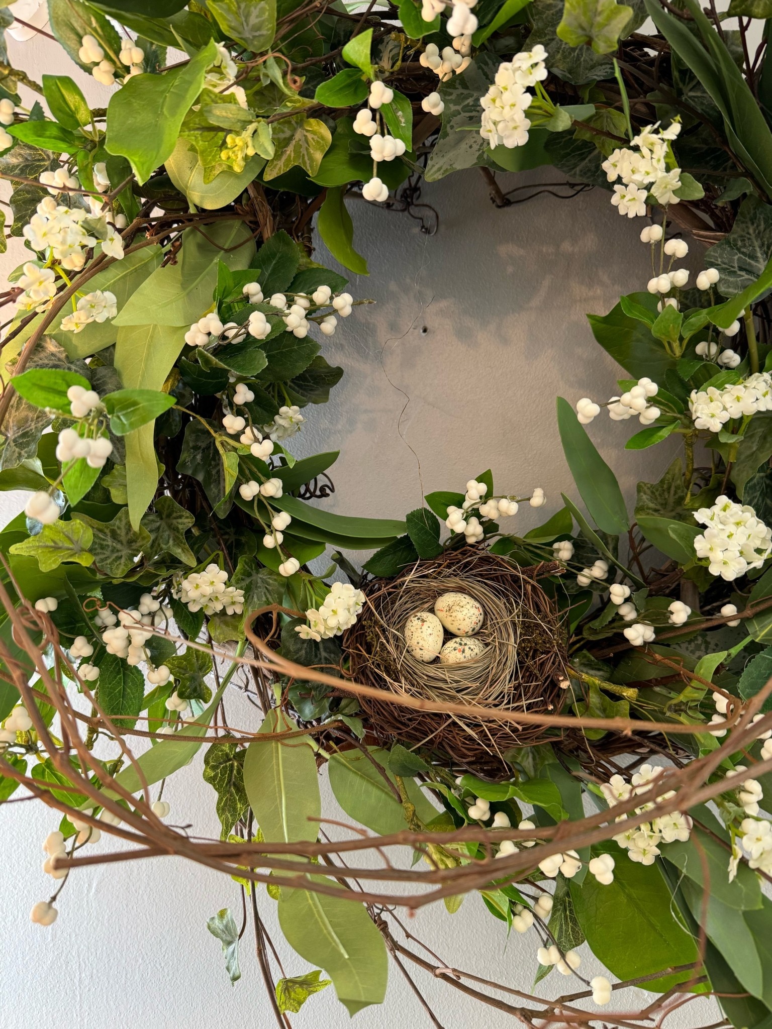 Custom Summer Nest Wreath