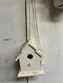 Hanging Shabby Chic Birdhouse (2-Styles)
