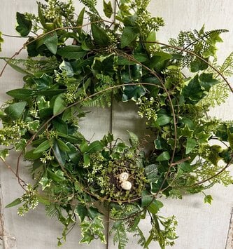 Custom Woodland Twig Wreath