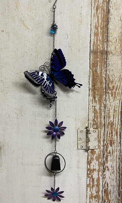 Hanging Butterfly Bell