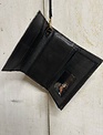 Genuine Cow Hide Leather Fur Wallet by Charlie Leather