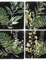 Set of 4 Fern Coasters