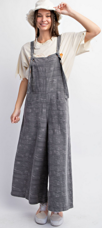 Textured Woven Jumpsuit by: Easel