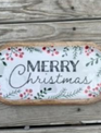 Merry Christmas Oval Tray