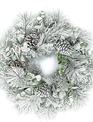 Snowpine Eucalyptus Leaf & Pinecone Wreath