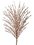 24" Gold Glitter Grass Spray