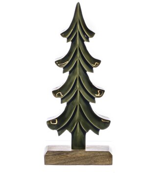 Wooden Evergreen Christmas Tree (3-Sizes)