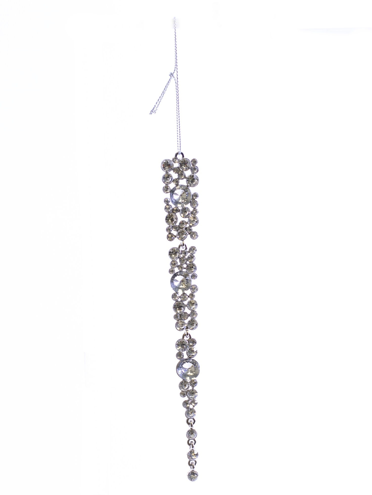 Rhinestone Icicle Ornament