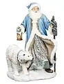 LED Santa with Polar Bear